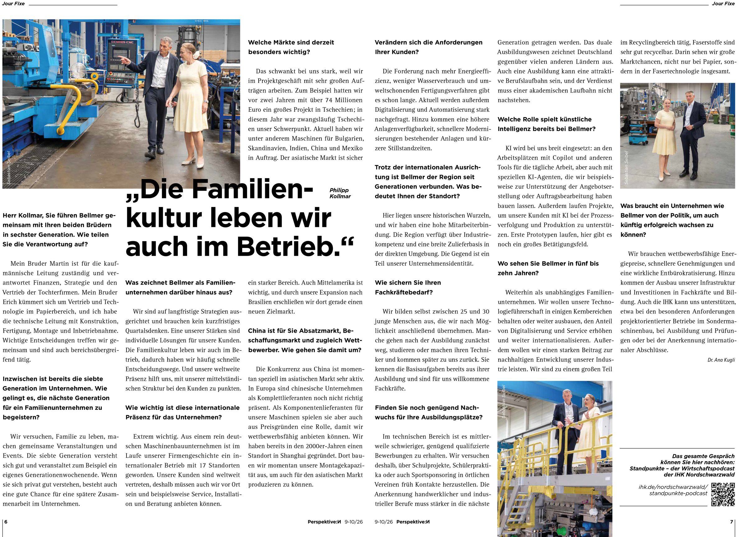 Editorial-Veröffentlichung: Bellmer GmbH